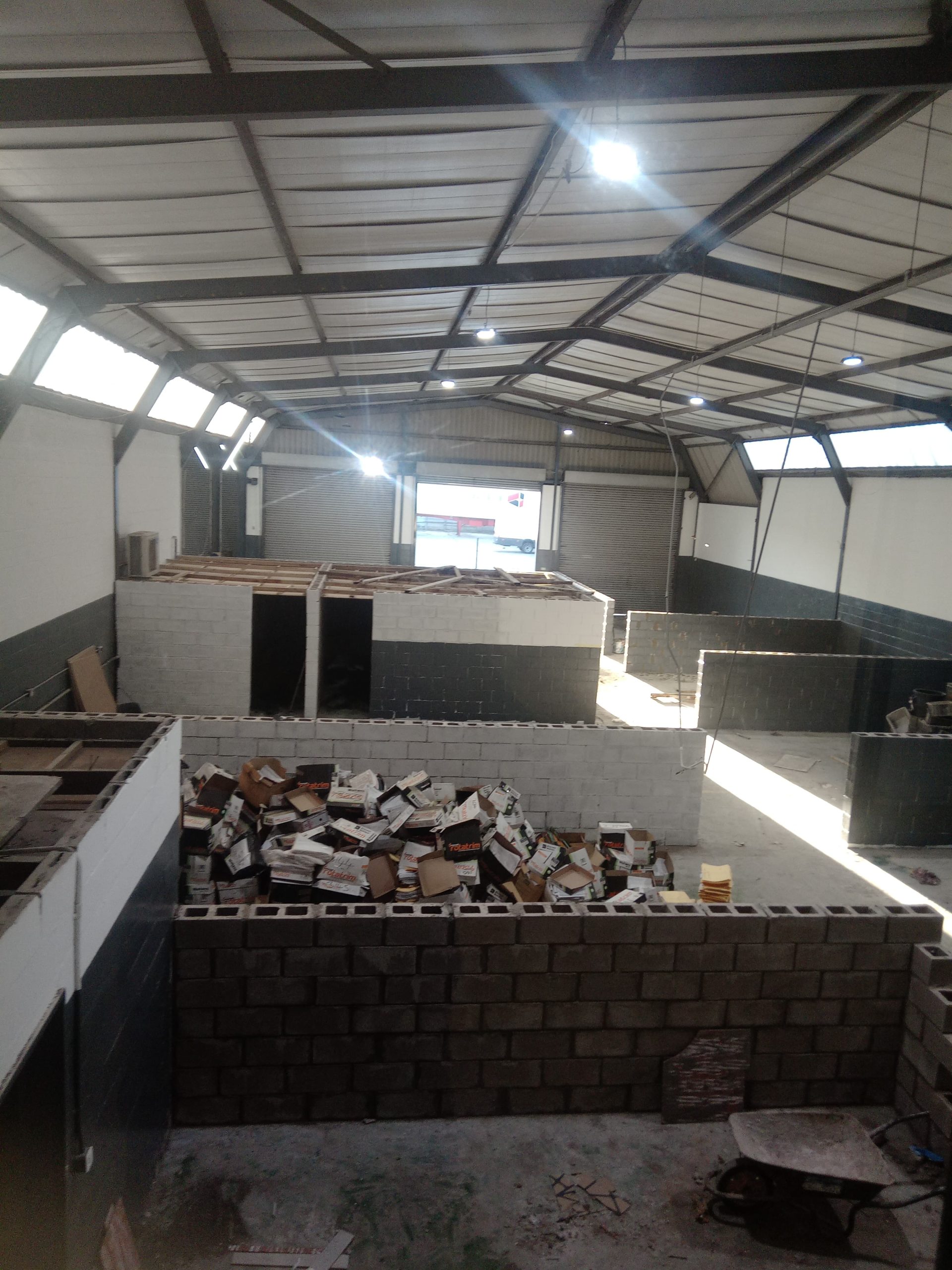 industrial partitioning